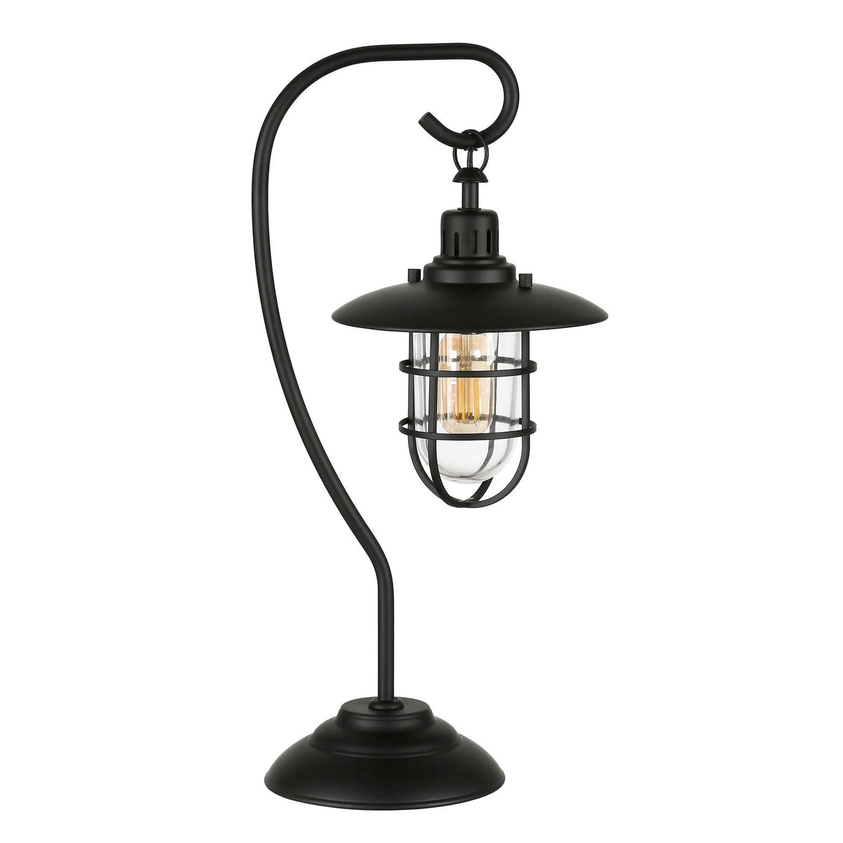 Blackened Bronze Lantern Lamp F532