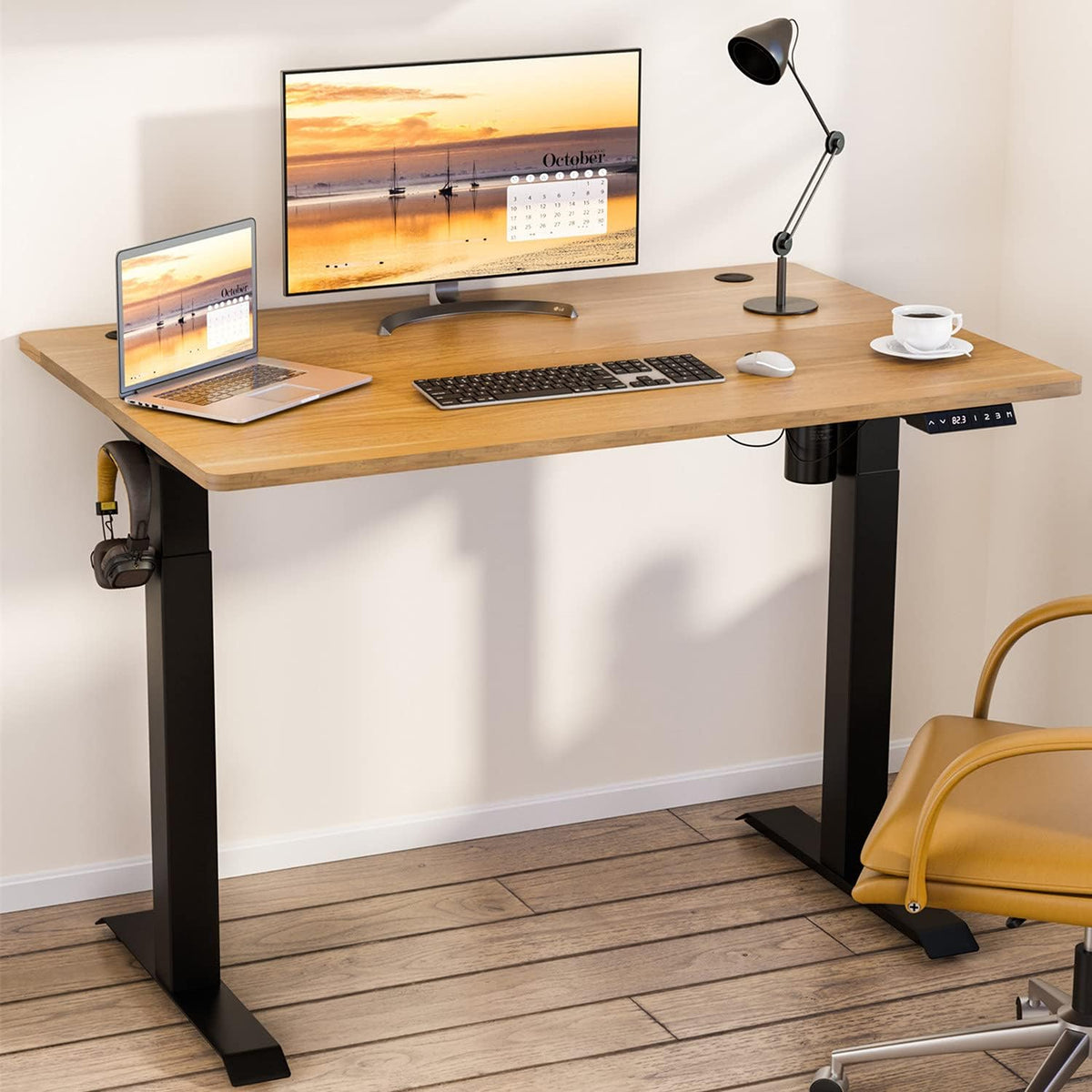 Height Adjustable Electric Standing Desk 48 x 24 E635