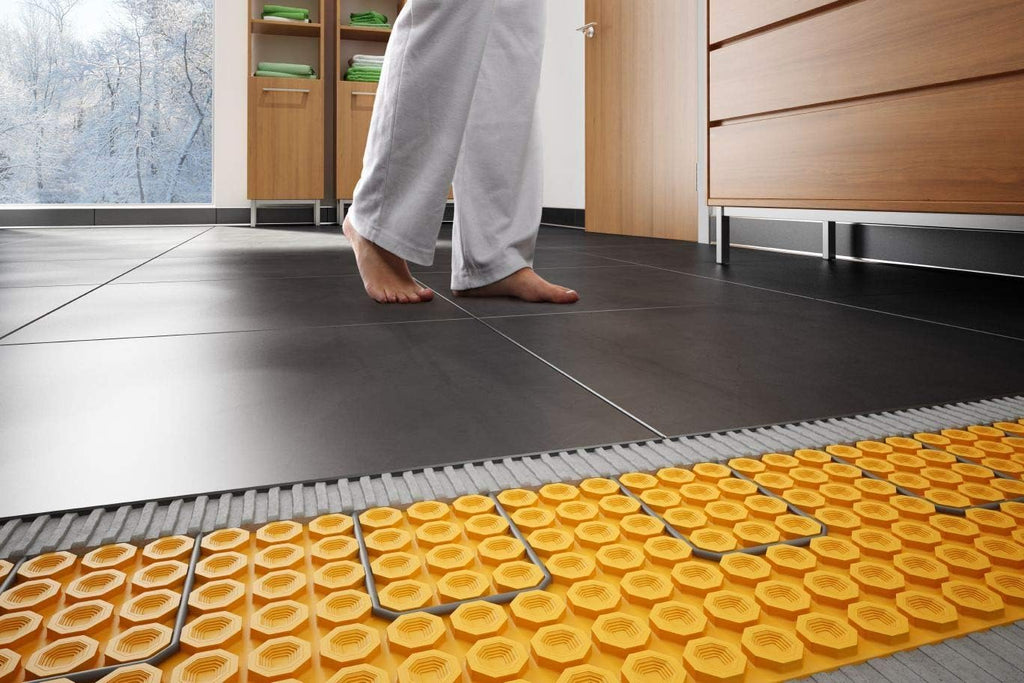 Floor Heating Kit with Thermostat and Heat Cable D893