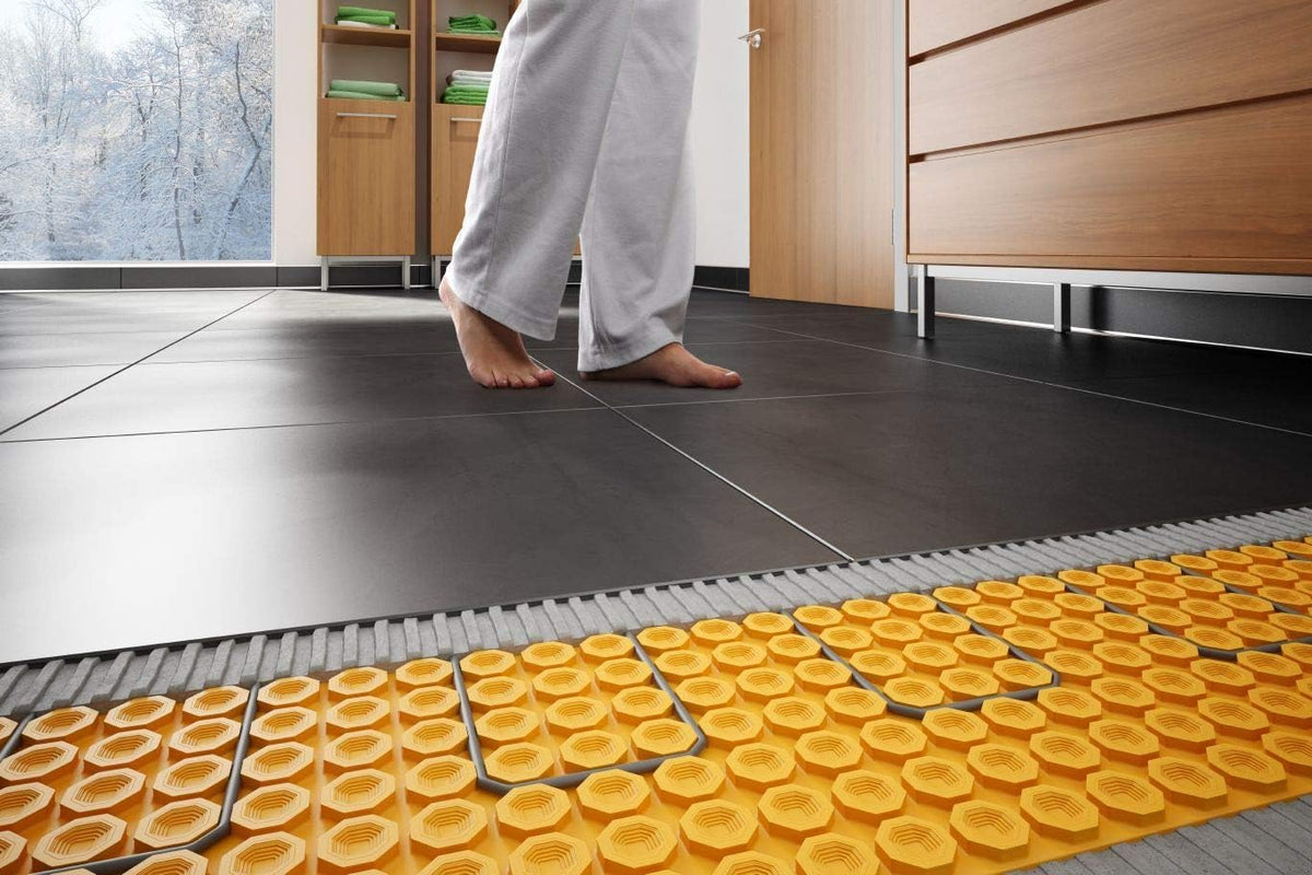 Floor Heating Kit with Thermostat and Heat Cable D893