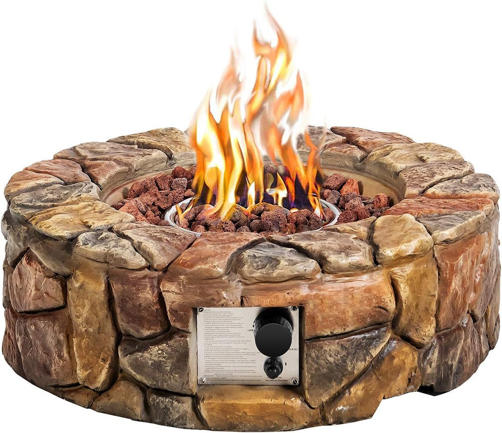 28 Inch 40,000 BTU Propane Gas Fire Pit B969165