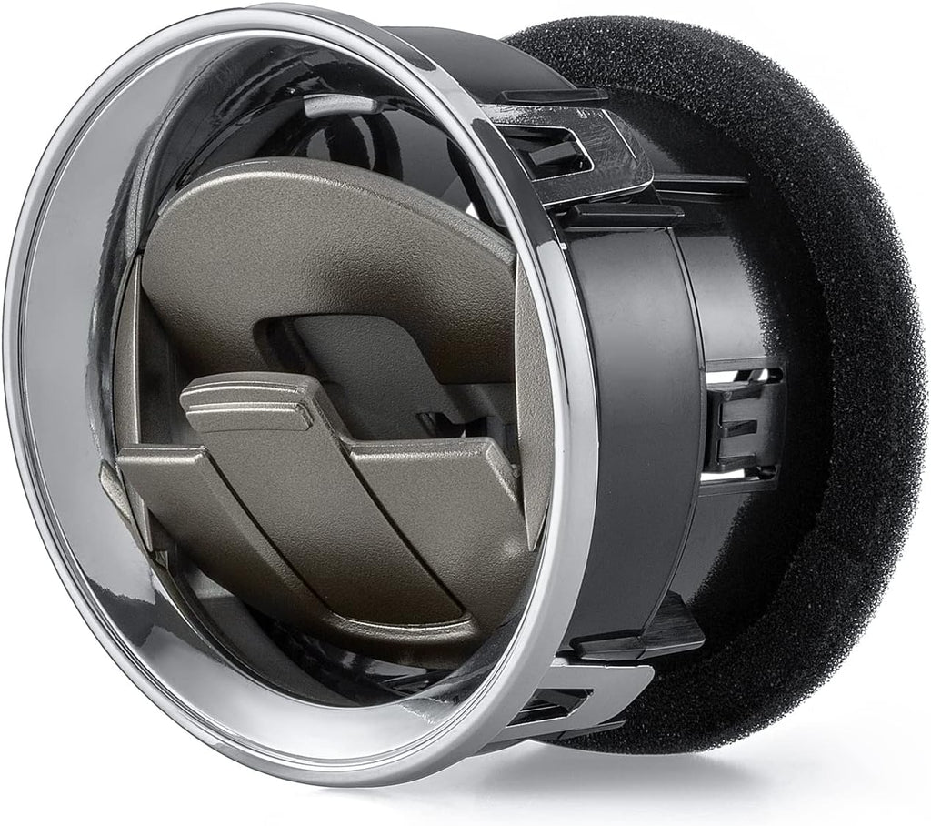 Dashboard AC Heater Air Vent Duct Chrome Pack of 2 F55327