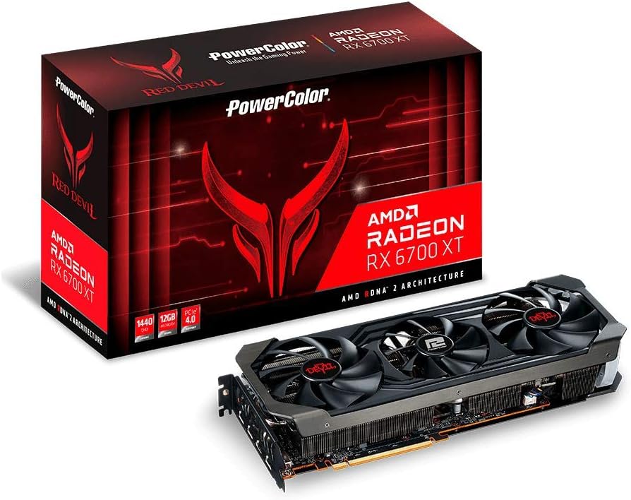 AMD Radeon RX 6700 XT 12GB GDDR6 Graphics Card X123