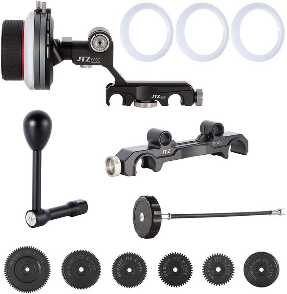 Cine Follow Focus with 15mm/19mm Rail Rod Clamp Kit X31595
