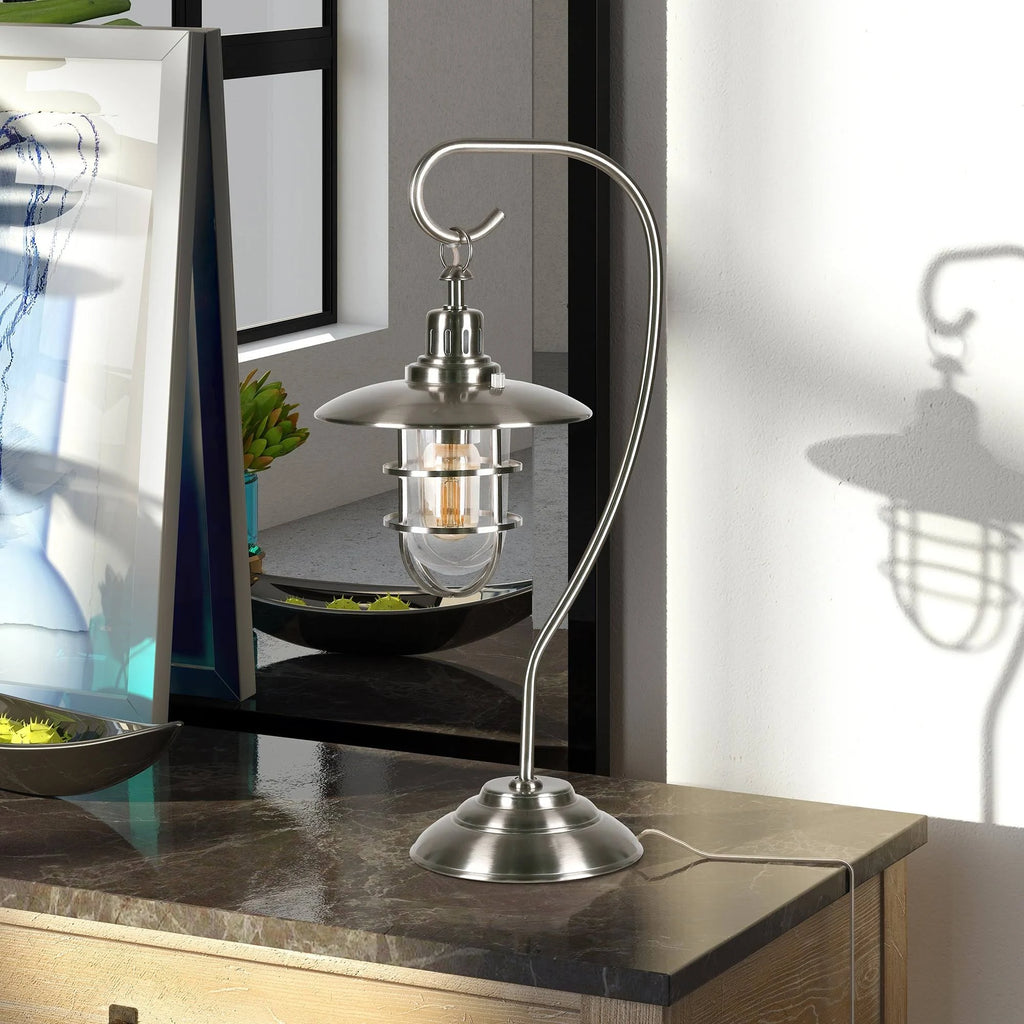 Blackened Bronze Lantern Lamp F532