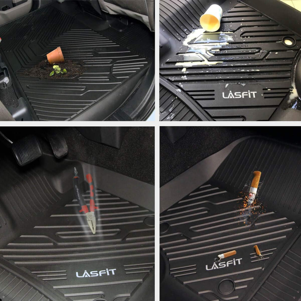 Black All Weather TPE Floor Liners Q771510