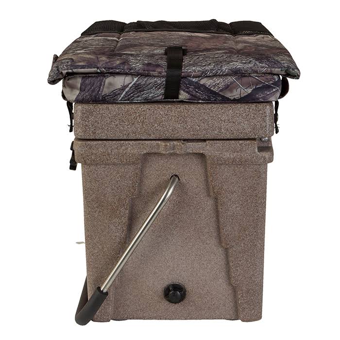 Camouflage 23 Quart Cooler with High Back Seat O2147