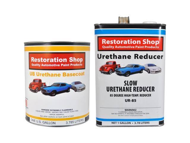Silver Slow Gallon Auto Paint Kit Urethane Basecoat Clearcoat W949926