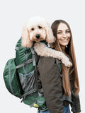 Green Dog Carrier Backpack L52539