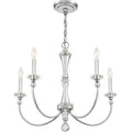 5 Light Candle Style Tiered Chandelier E9157
