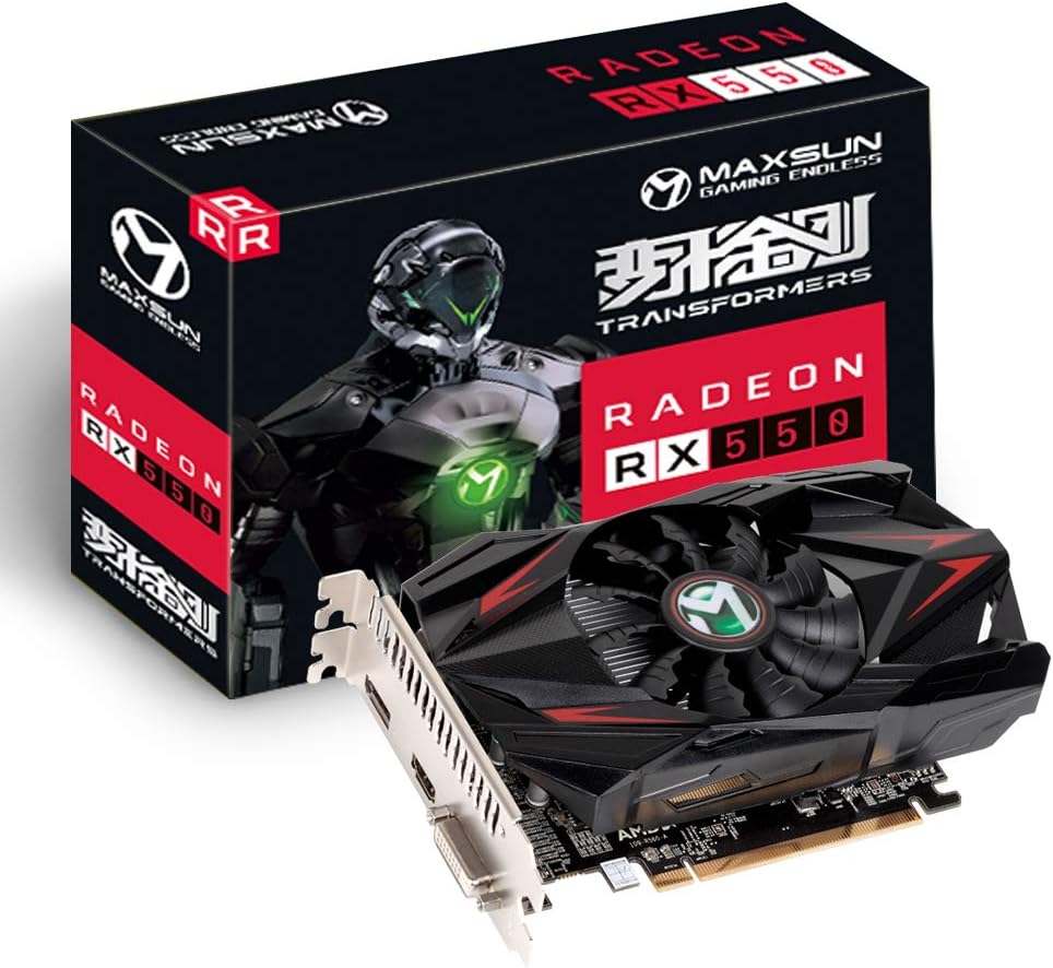 Radeon RX 550 4GB GDDR5 ITX Graphics Card I46286