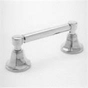 Double Post Toilet Tissue Holder Gloss Black D9193