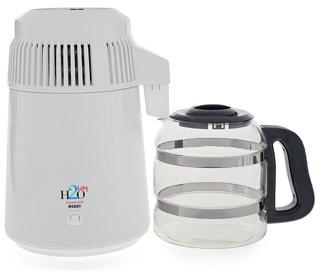 Classic White Water Distiller with Glass Carafe J847348