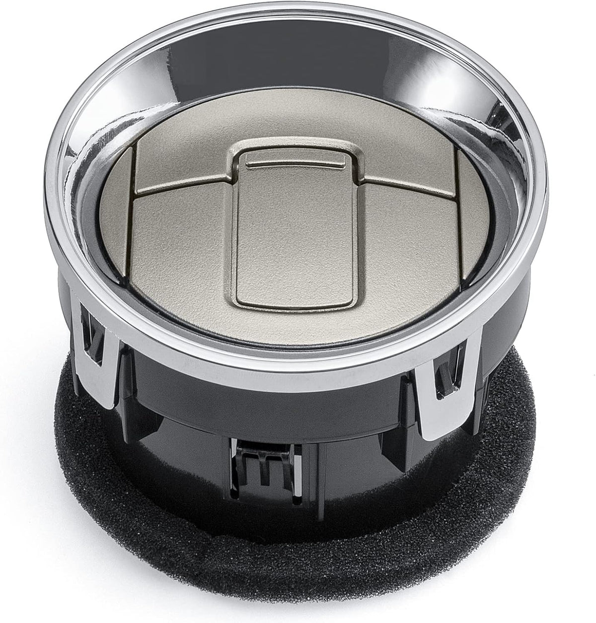 Dashboard AC Heater Air Vent Duct Chrome Pack of 2 F55327