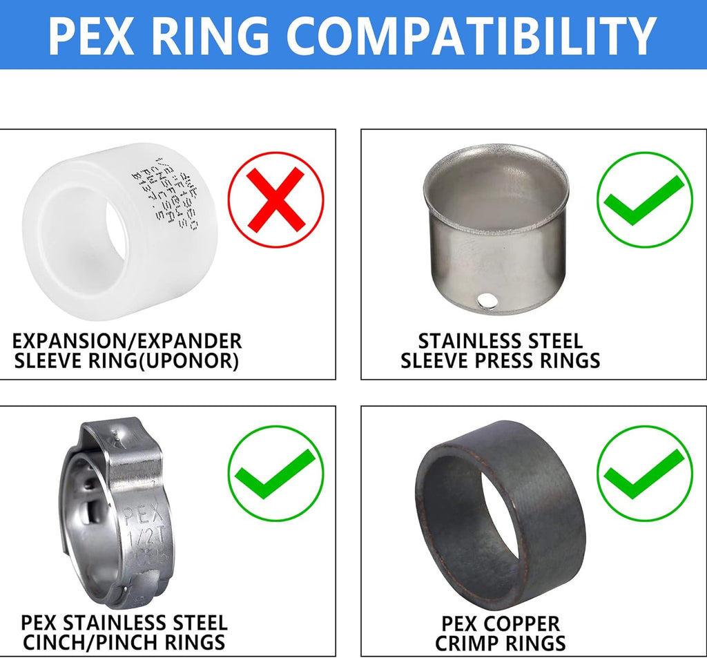 1/2 Inch 200 ft Blue Pex-b Pipe/Tubing Pack of 2 E207
