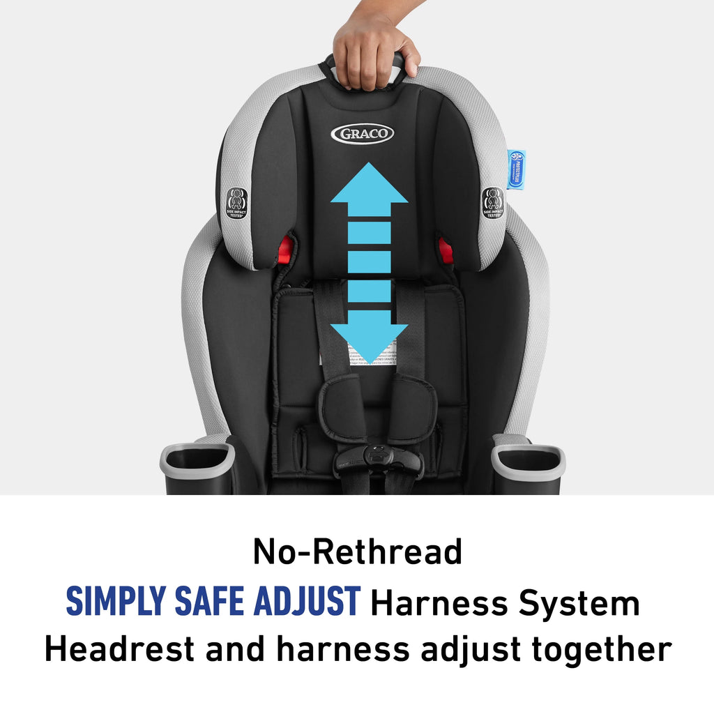 3-in-1 Convertible Car Seat D65224