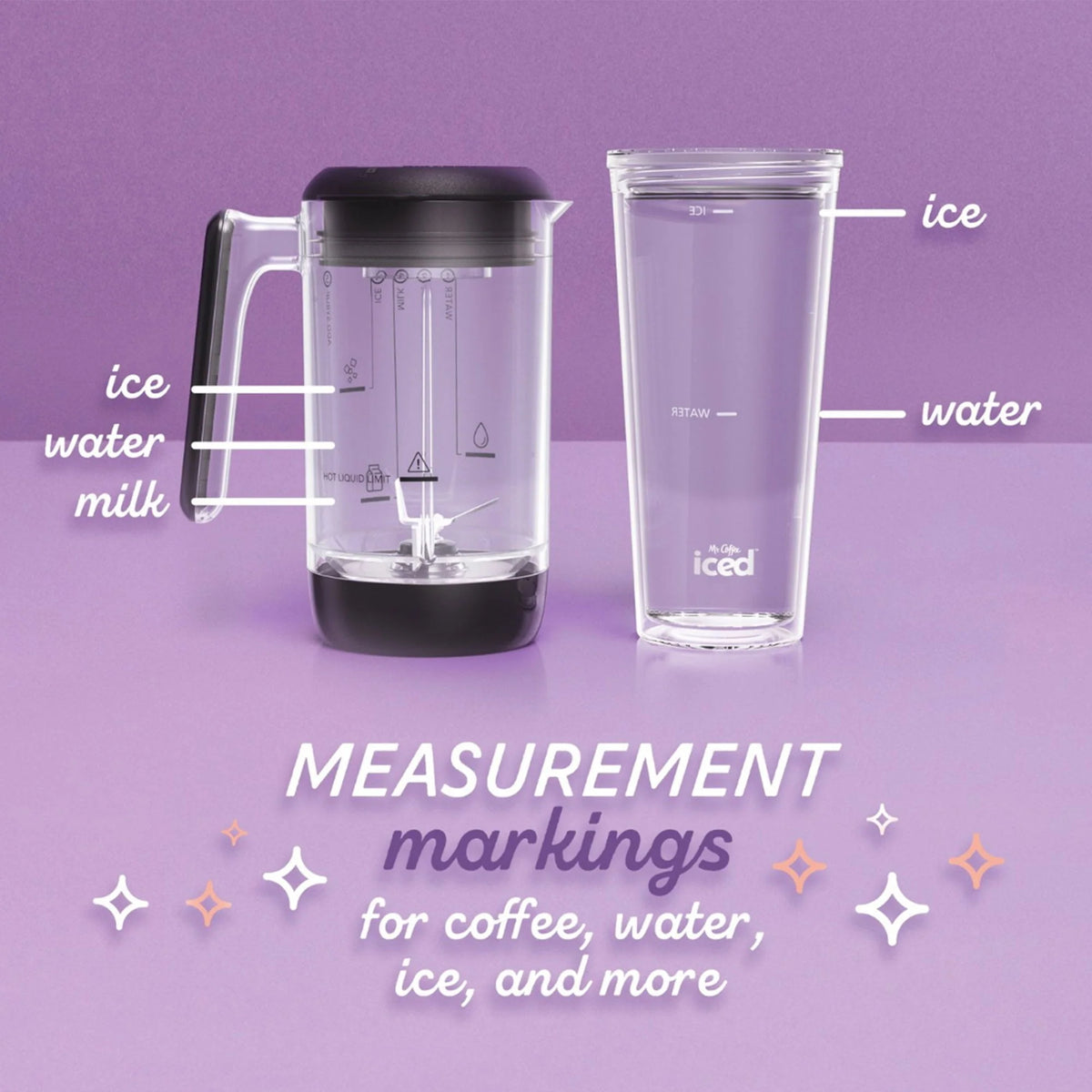 Single-Serve Iced and Hot Coffee Maker & Blender with 2 Tumblers N331