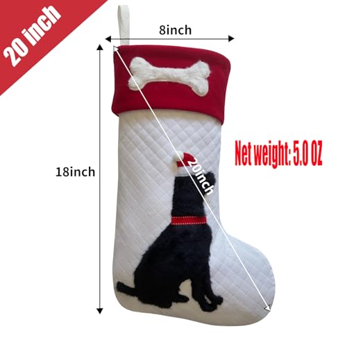 20 inch Dog Christmas Stockings Q603