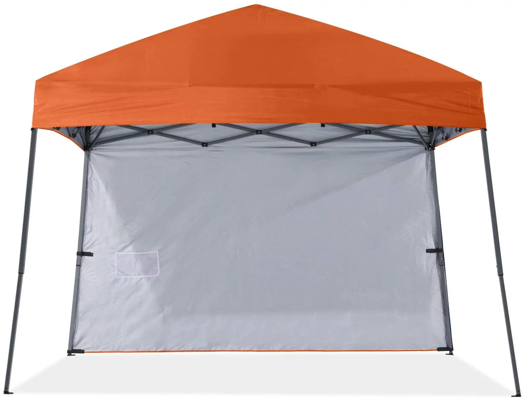 10ft x 10ft Pop Up Canopy Tent with Sidewall Y1491