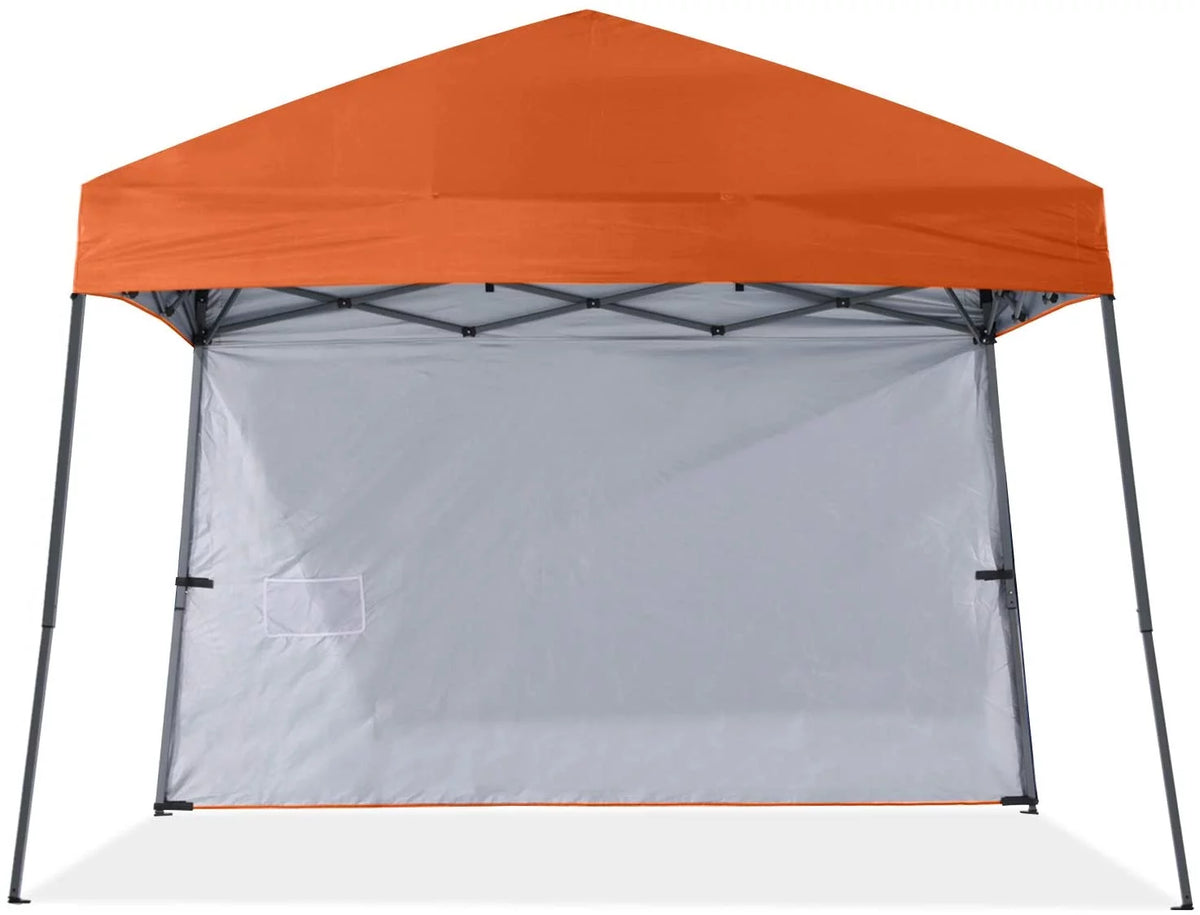 10ft x 10ft Pop Up Canopy Tent with Sidewall Y1491