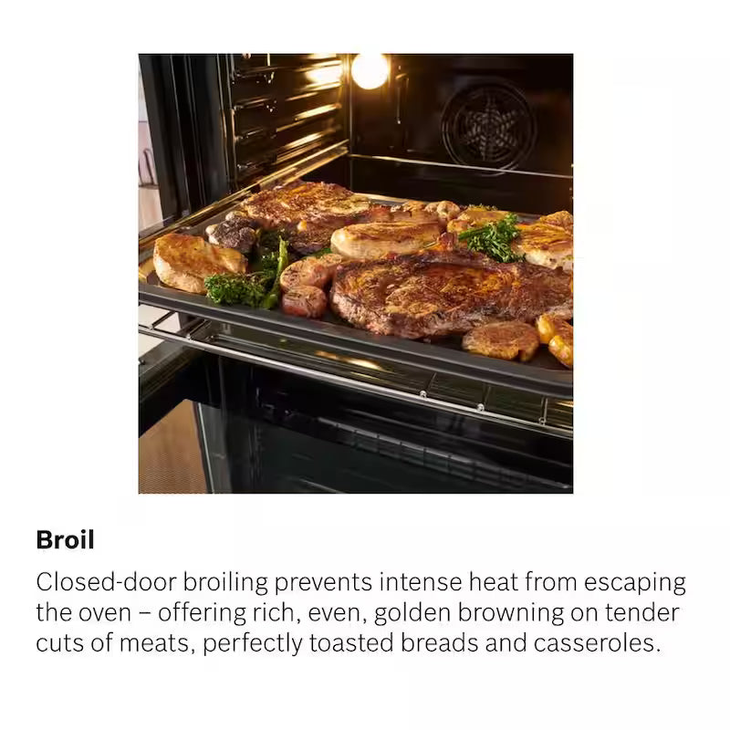 27 in Single Electric Wall Oven with Convection Self Cleaning Stainless Steel W90420