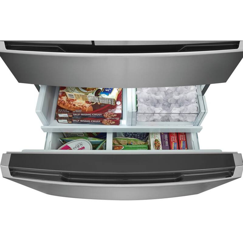 36 in. 27.2 cu. ft. 4 Door French Door Refrigerator Stainless Steel S3366