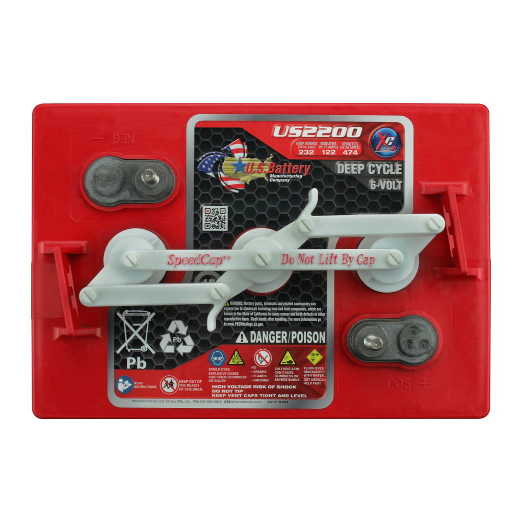6V Deep Cycle Battery 4 Pack R12498
