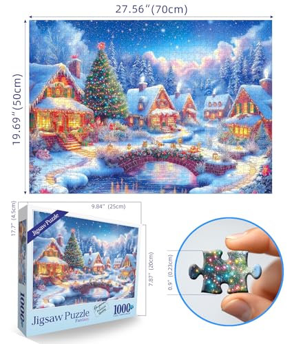 500 Pieces Christmas Snowman Jigsaw Puzzles U1083