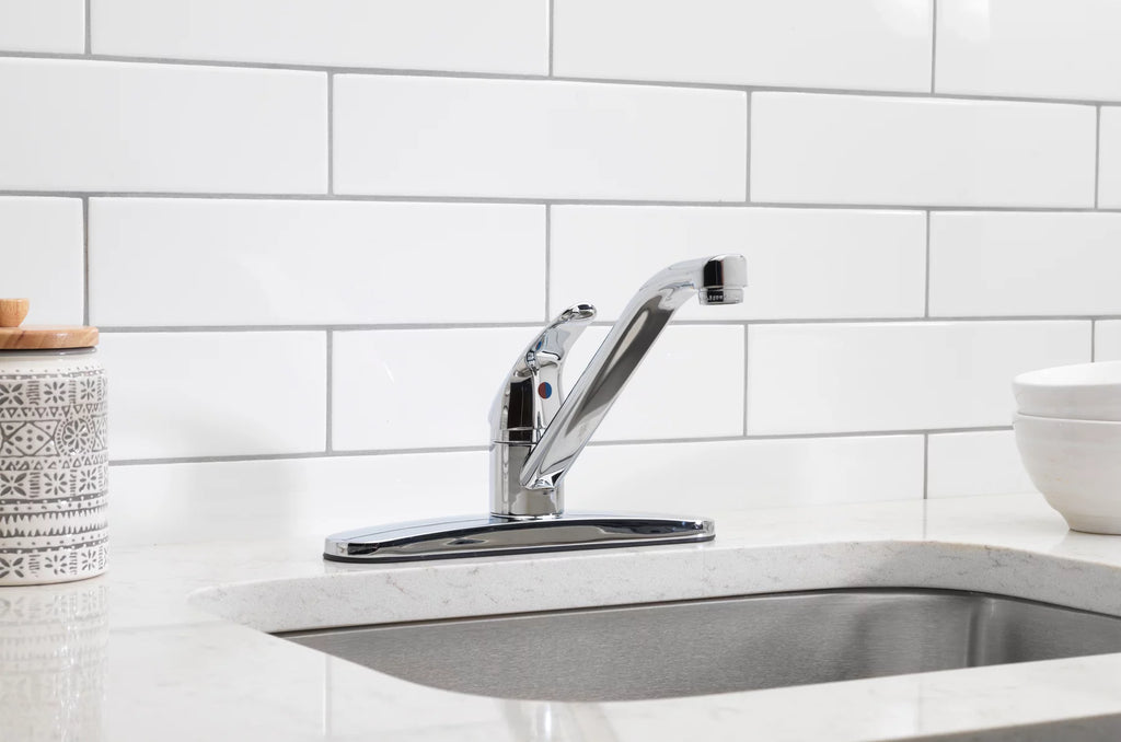 8" Widespread Single Handle Kitchen Faucet Chrome M62337