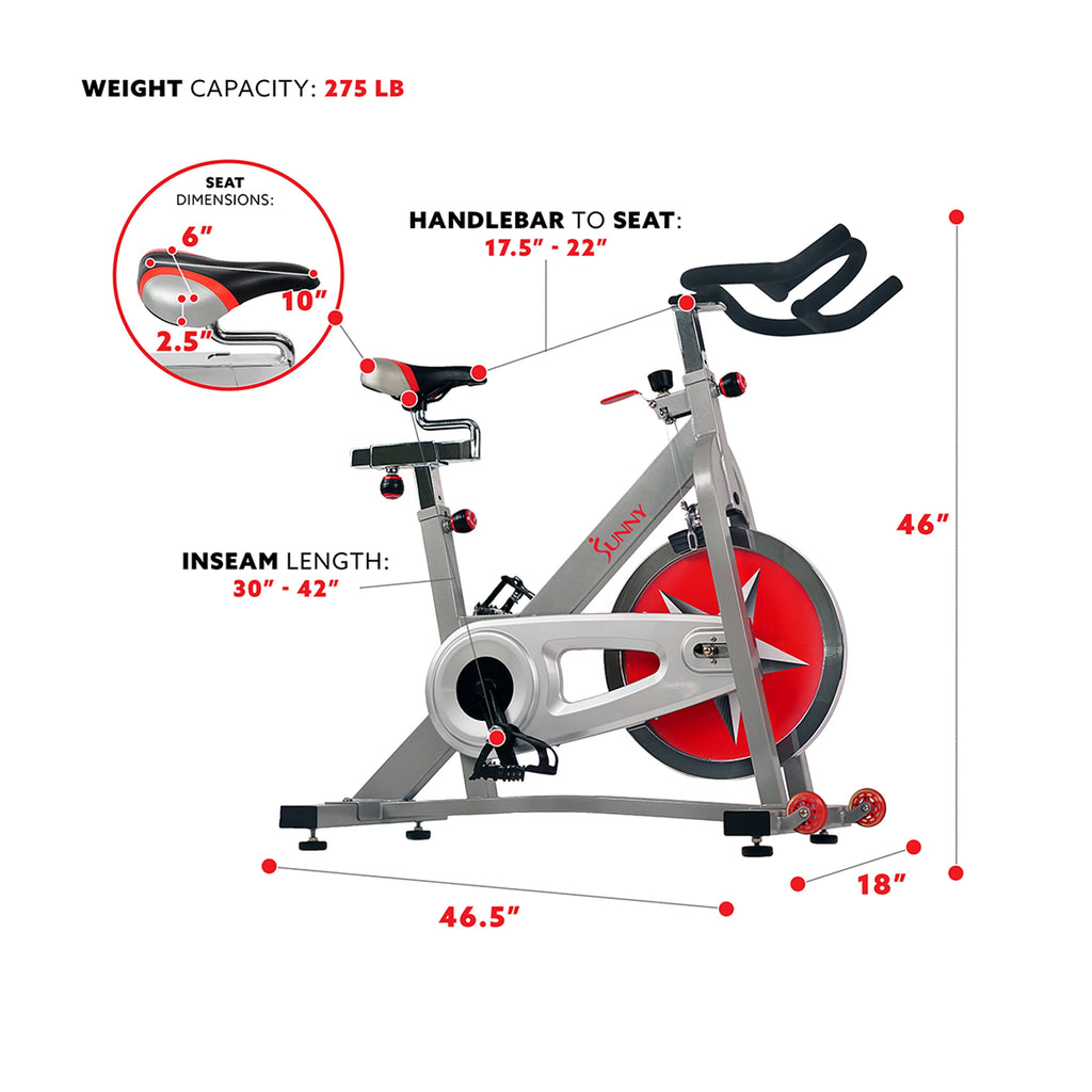 Stationary Indoor Cycling Exercise Bike E332476