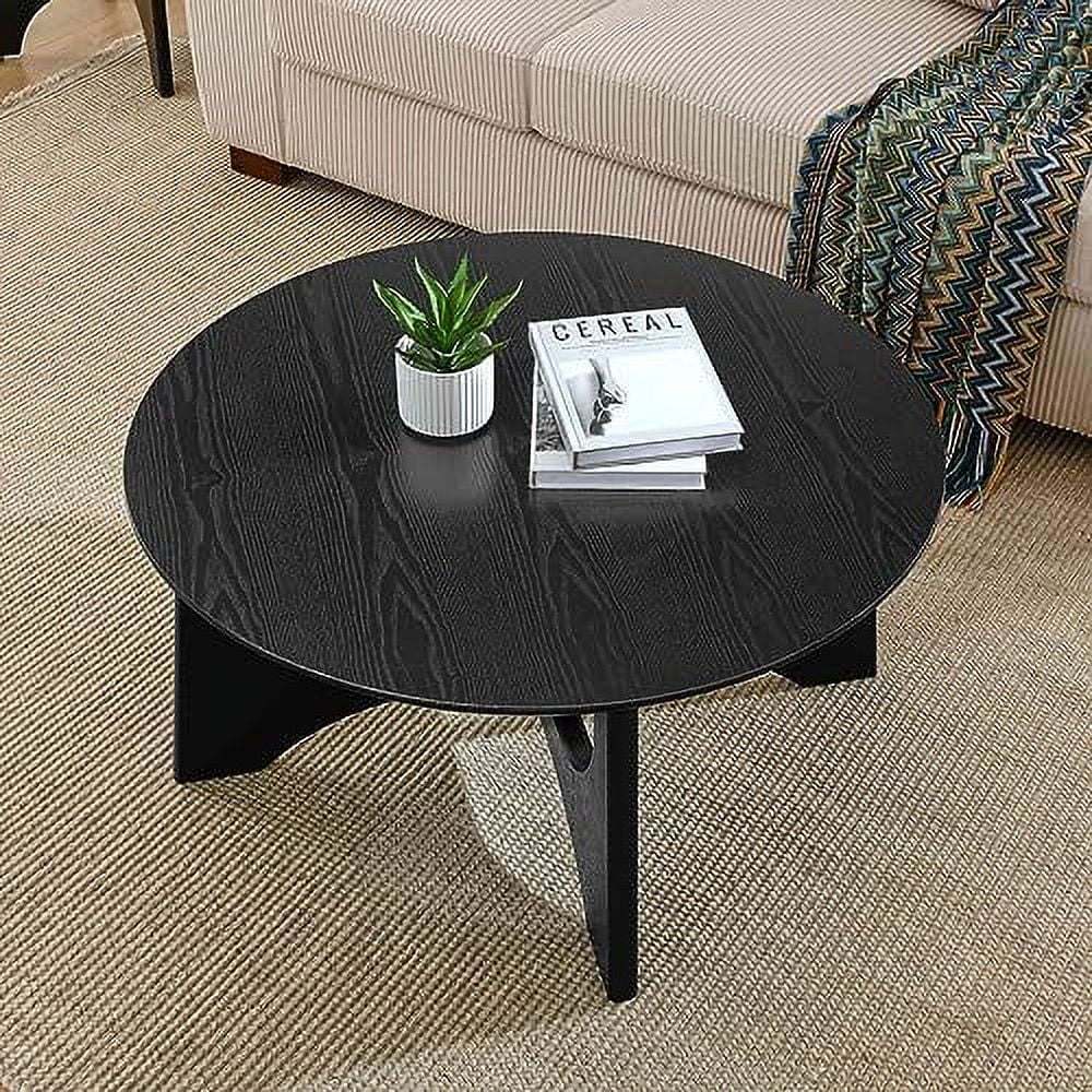 Round Wooden Coffee Table W88515