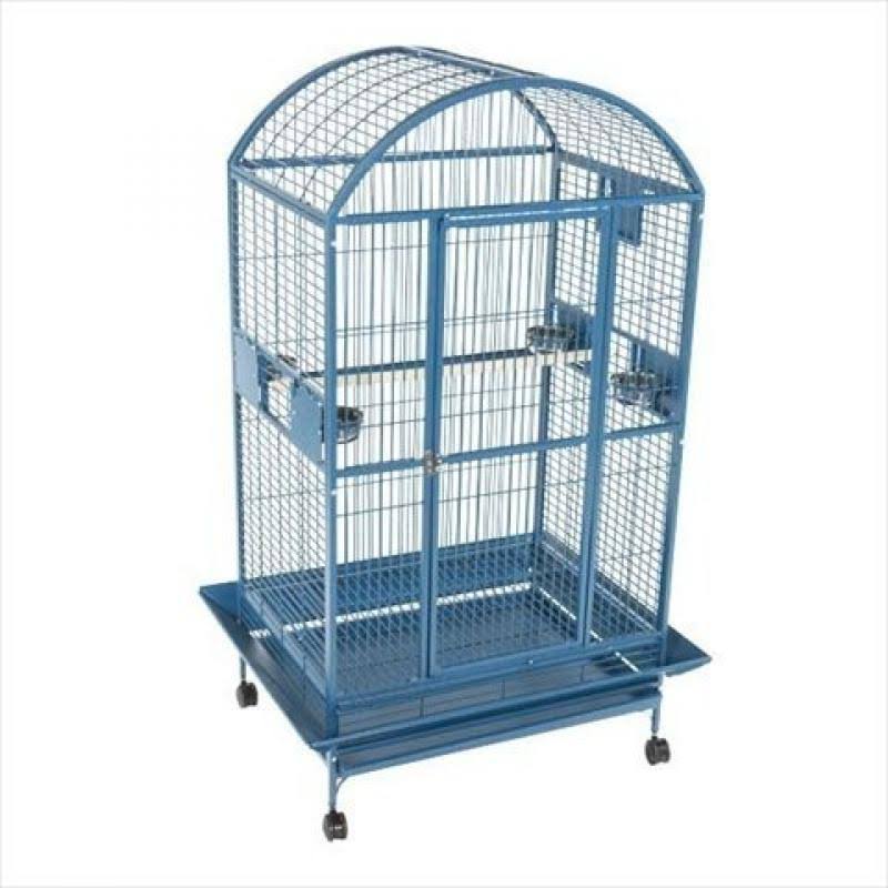 Black Dome Top Cage with 1 in. Bar Spacing S5563