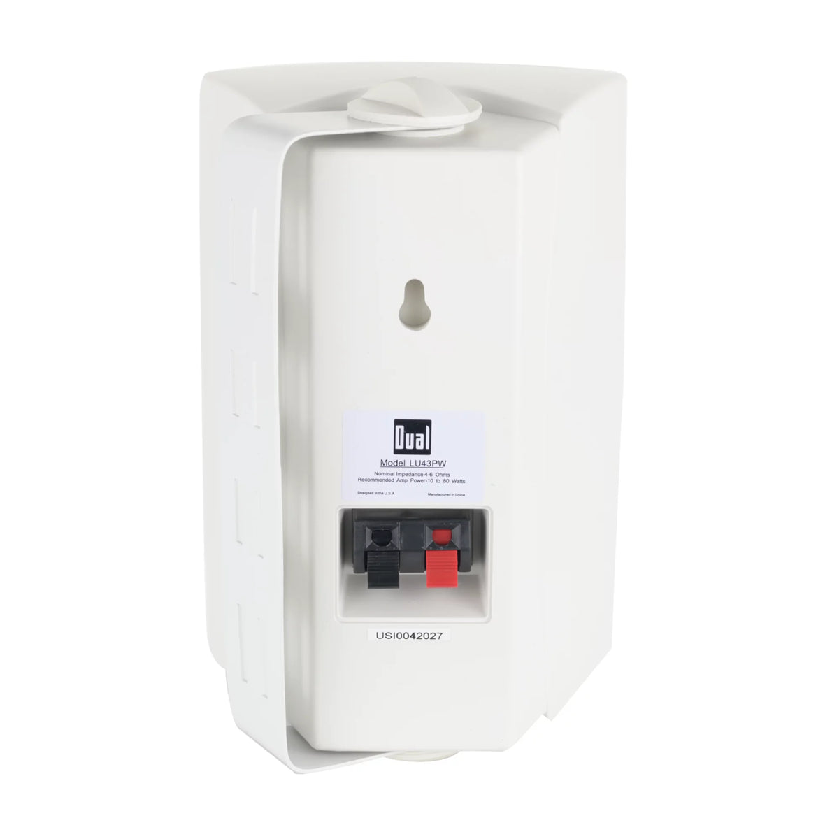 White 4 inch 3-Way Outdoor Speakers O761
