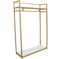 Gold Metal Clothes Rack L789
