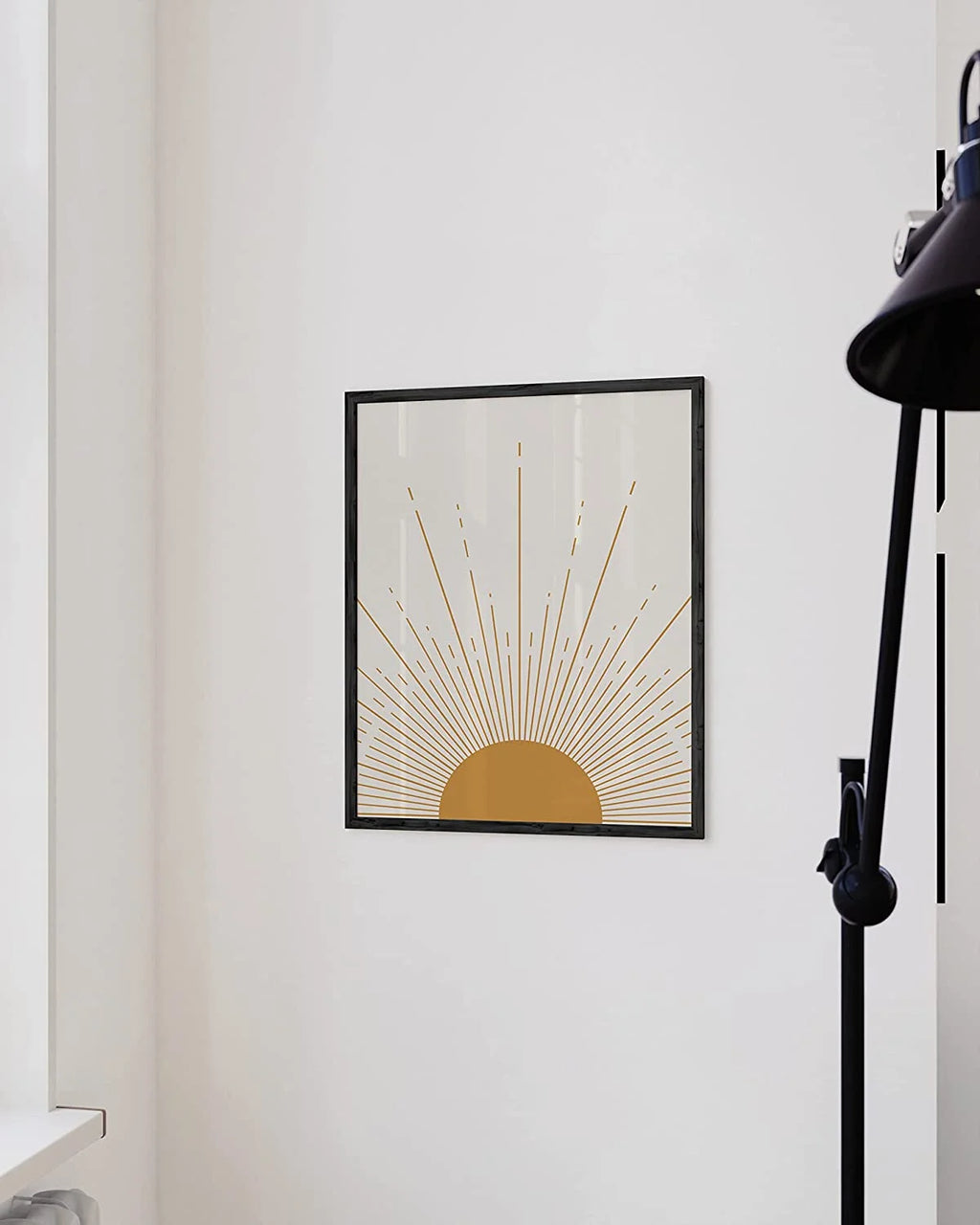 Minimalist Mid Century Modern Wall Art UNFRAMED 16"x20" B69131