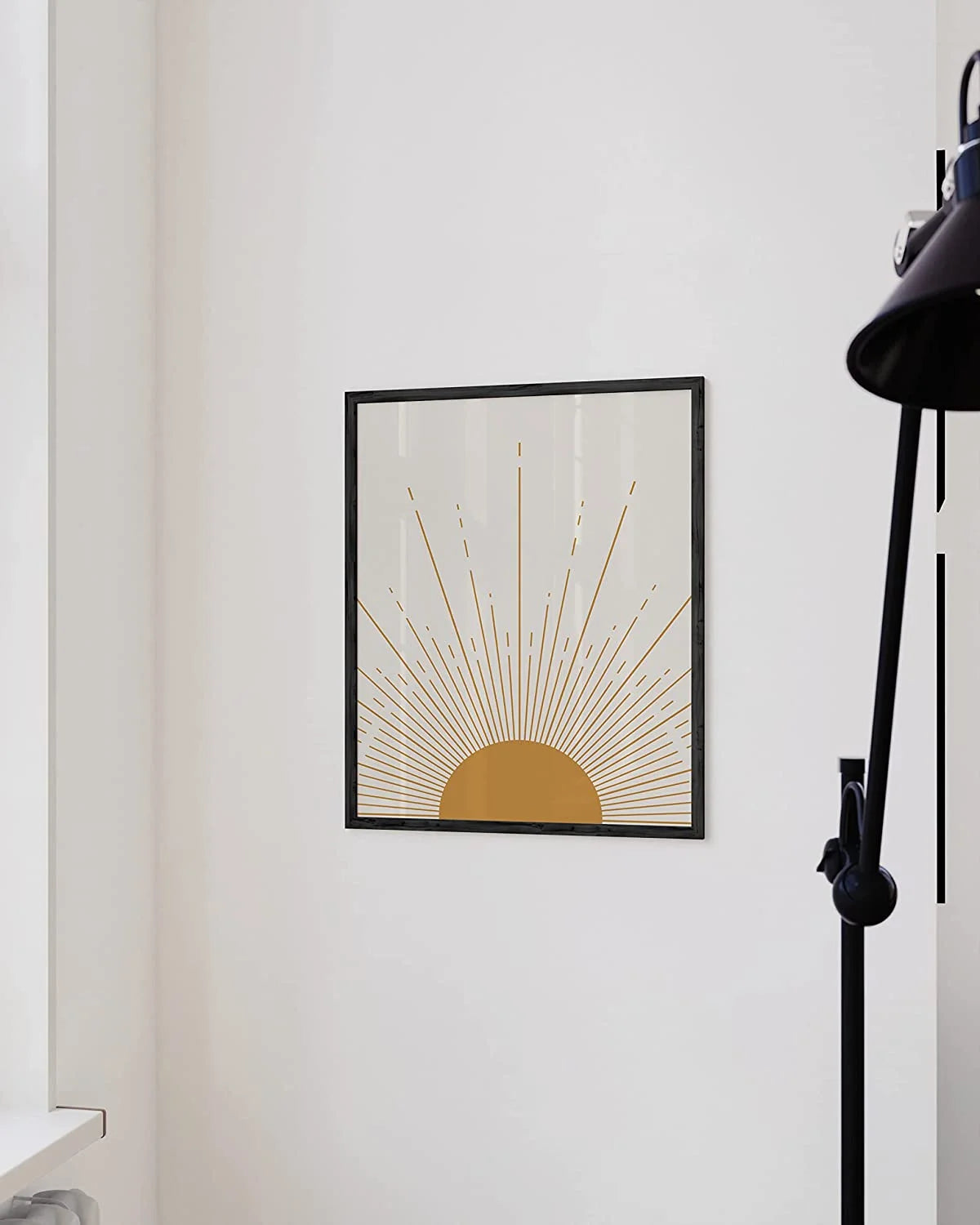 Minimalist Mid Century Modern Wall Art UNFRAMED 16"x20" B69131