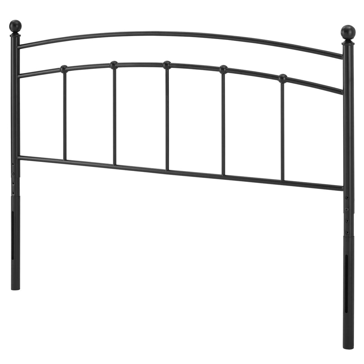 King Size Black Metal Headboard R283310