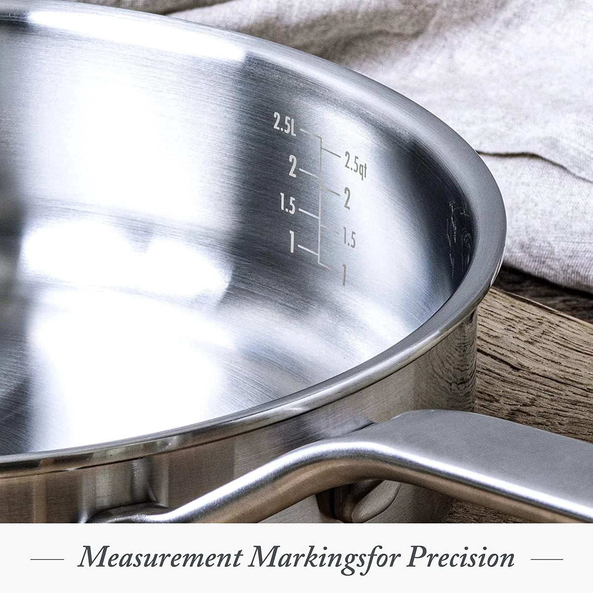 14 Piece Stainless Steel Cookware Set H691