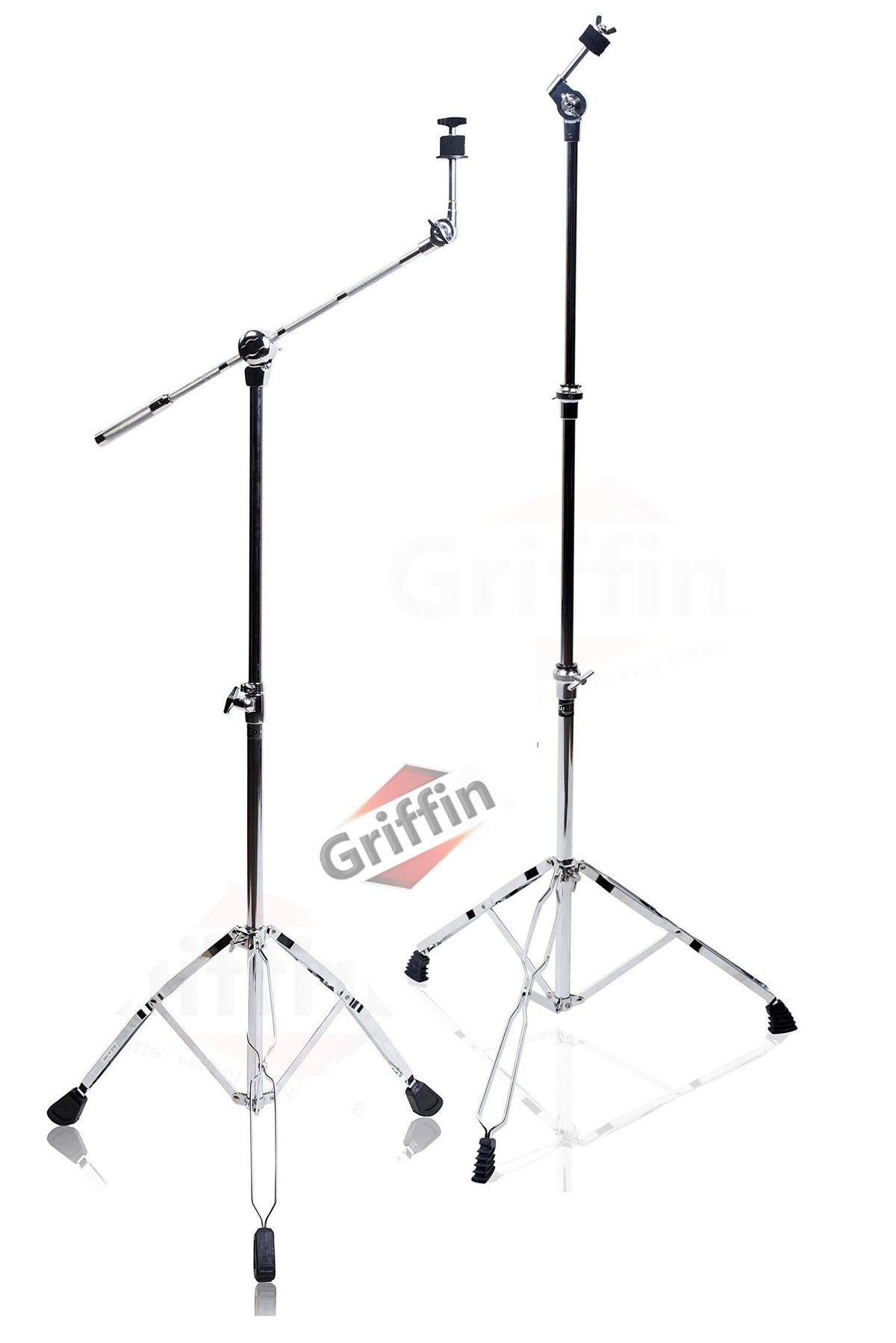 Cymbal Boom Stand & Straight Cymbal Stand Combo Pack of 2 K34383