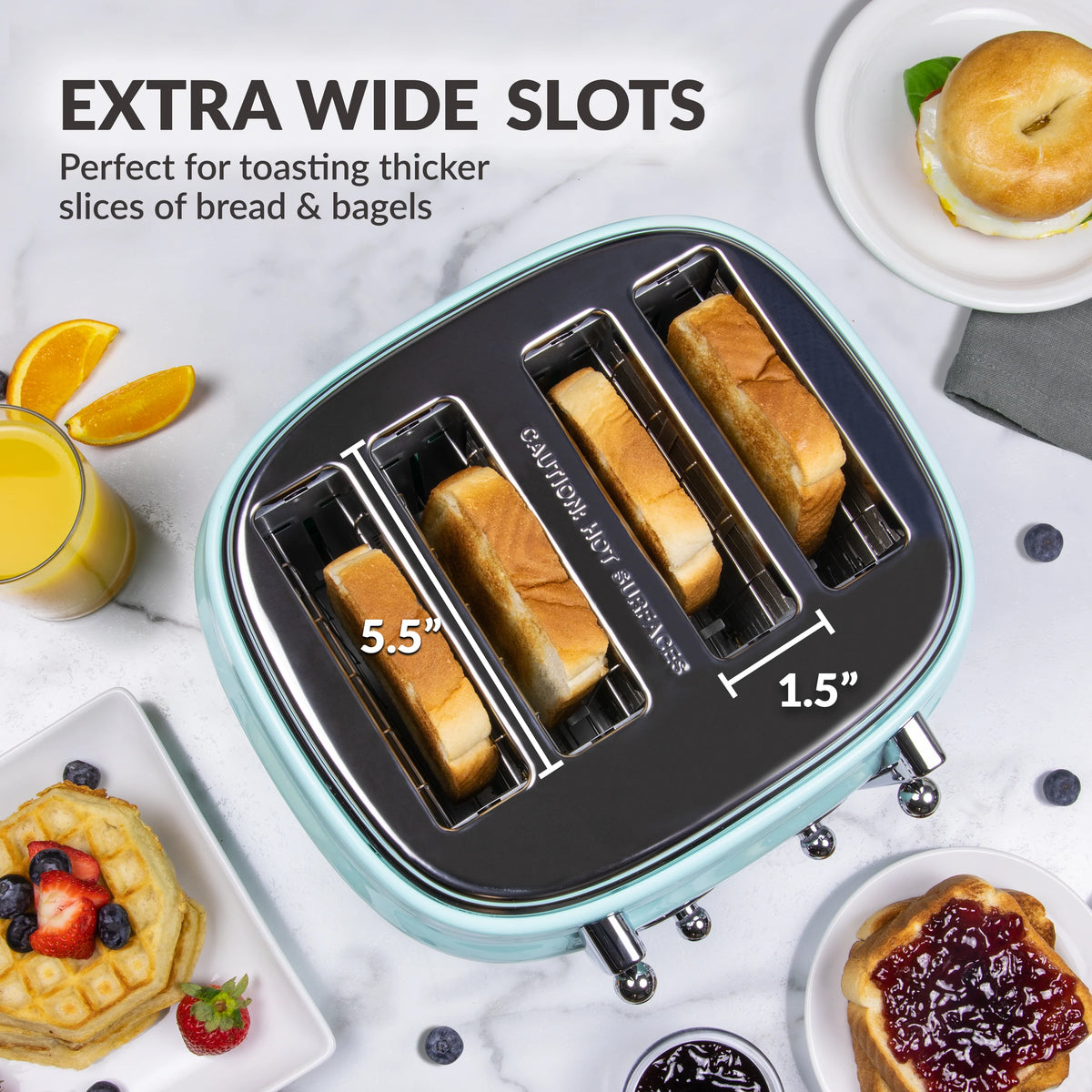 4-Slice Toaster E2043