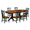 7 Piece Wood Dining Room Set S10479