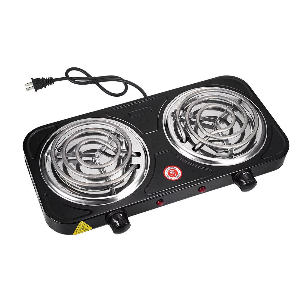 Double-burner Electric Hot Plate X62856
