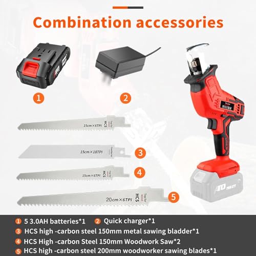 Cordless Reciprocating Bone Saw E8347