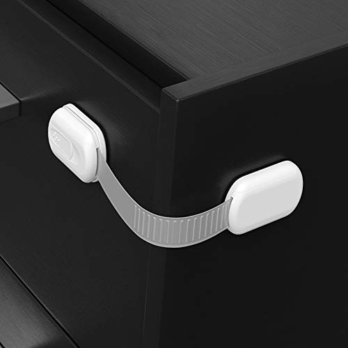 Baby Locks 8-Pack Child Safety Cabinet Latches P47878