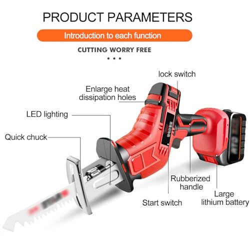 Cordless Reciprocating Bone Saw E8347