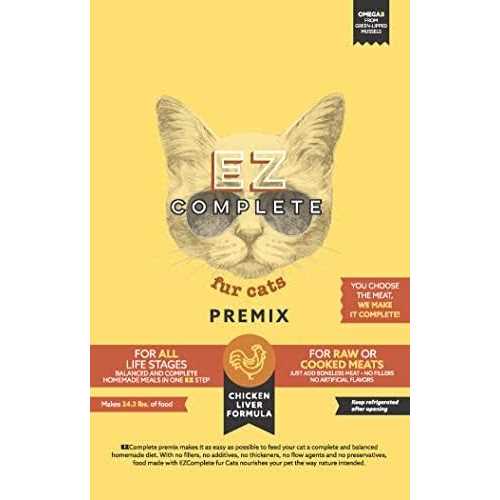 All Natural Homemade Cat Food Premix Q345076