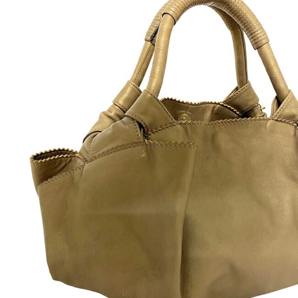 Pre-Owned Nappa Leather Handbag L50589