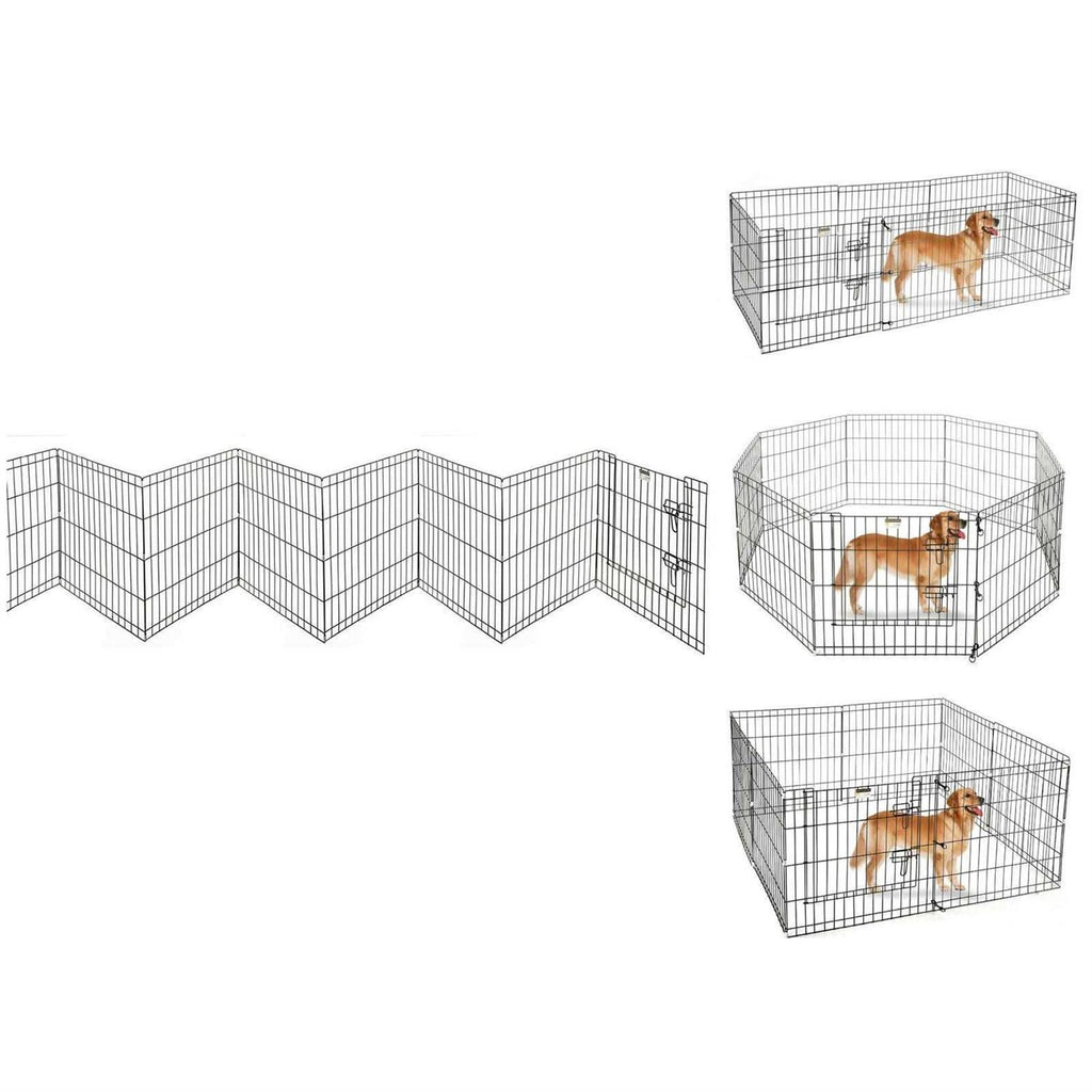 Dog Playpen Eight High Panels D885189