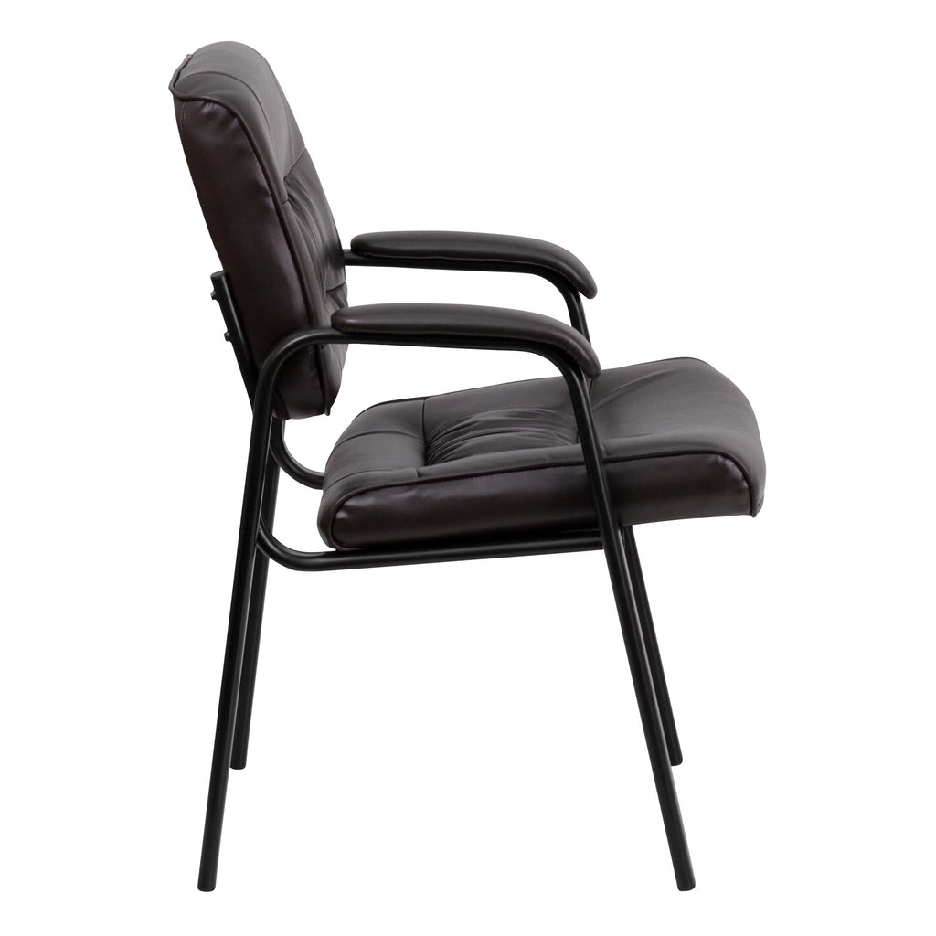 Brown LeatherSoft Executive Reception Chair A2447
