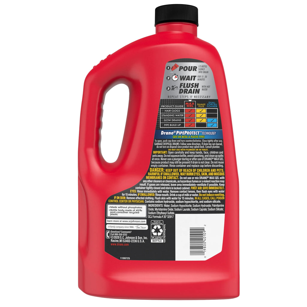 80 oz Drain Clog Remover I909